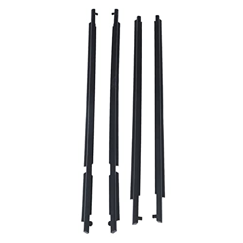 ANTUKO 4pcs Weatherstrip Window Seal Car Window Moulding Trim Replacement for 2006-2008 RAV4