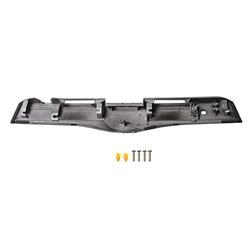Rear Tailgate Cover Liftgate Garnish Trim Bright Black Replacement for 2004-2009 Base/Touring Hatchback 76801-47060-C0 76801-47040-C0