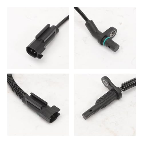 4Pcs Front & Rear ABS Wheel Speed Sensor Compatible for 2013-2018 Ram 1500, 2019 Ram 1500 Classic V6 3.0L 3.6L 3.7L, V8 4.7L 5.7L Engine Replace 68053861AB, 68053861AC, 68053861AD, 68231044AB