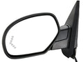 ZAPOSTS Side View Mirror Fit for 07-13 Chevy Silverado 1500 2500 HD 3500 HD,GMC Sierra 1500 2500, Yukon/Yukon XL -Power Heated Manual Folding with Arrow Turn Signal Puddle Light Driver Side
