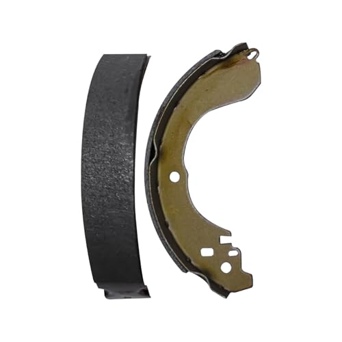 Detroit Axle - 6pc Rear Brake Kit for Jeep Compass Patriot Dodge Caliber Avenger Chrysler Sebring, 2 Brake Drums 2 Semi-Metallic Brakes Shoes Replacement