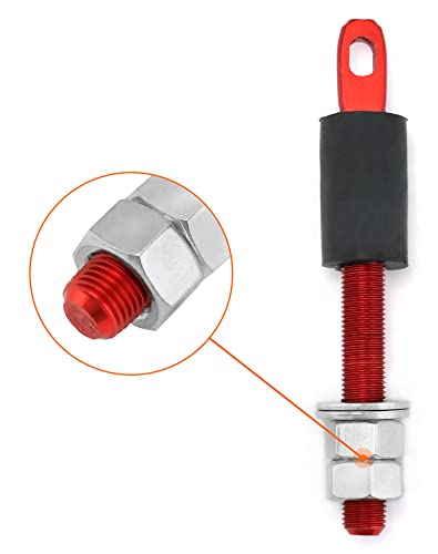 QWORK Flush Hood Latch and Pin Kit, Universal Racing Car Hood Pin Engine Bonnet Latch Lock Kit Quick-Release Lock Hood Pin Latch Set, Durable to Use
