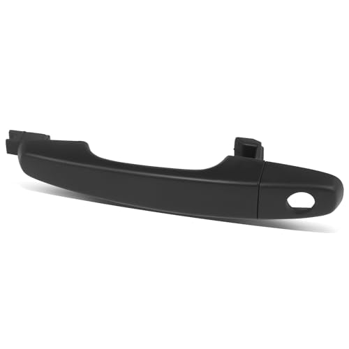 Auto Dynasty [Non Smart Entry] Factory Style Front Exterior Car Door Handle Cover with Keyhole Compatible with Buick Lacrosse Cadillac SRX Chevy Camaro Cruze Malibu 10-21, Driver Left Side