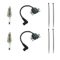 2 Sets of 21171-0743 Ignition Coil Module for Kawasaki FR691V FR730V FR541V FR651V FR600V FS FX Series Lawn Mowers Engines Replaces for KM 21171-0743 21171-0711
