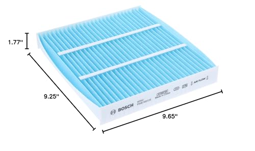 BOSCH 6055C HEPA Cabin Air Filter - 3 Layer Protection For A Healthier Ride