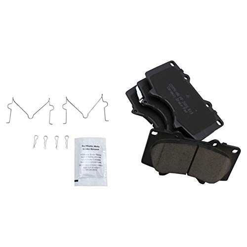 TRQ Brake Pad and Rotor Kit for 2001-2007 Toyota Sequoia