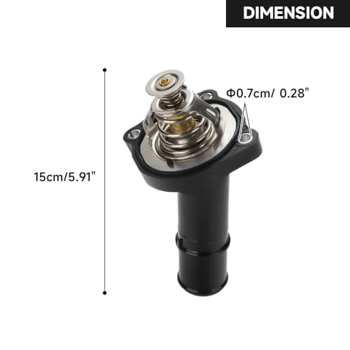 YOLLKY Coolant Thermostat Housing for Mazda 3 5 MX-5 Miata LF7015170