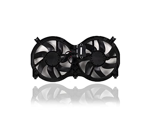 Dual Radiator and Condenser Fan Assembly - Pacific Best Inc. Compatible/Replacement for NI3115149 13-17 Nissan Pathfinder, 14-14 Hybrid, 14-18 Infiniti QX60/Hybrid, 13-13 JX35