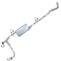 Exhaust Resonator Muffler Tail Pipe Exhaust Kit Compatible for 2005-2019 Nissan Frontier 4.0L | Stainless Steel | Northeastern Exhaust | Free Gaskets and Clamps Included | Direct-Fit