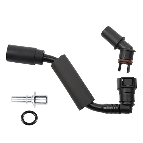 Dasbecan Positive Crankcase Ventilation Valve Tube Hose and PCV Valve Fitting Adapter Connector Kit Compatible with Chevy Traverse Buick Enclave GMC Acadia 2012-2017 Replaces# 12648138 12583384