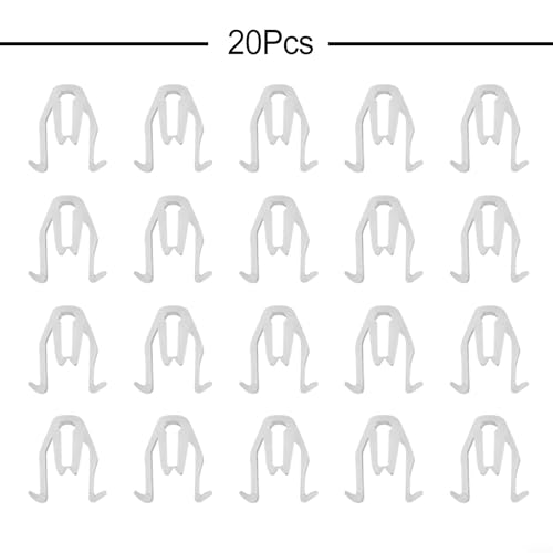20 Pcs Plastic Clips 09409-08326 For Toyota And For Suzuki, Replacement Fasteners With 14 Mm Stem Length, Fit For Sienna, Auto Exterior Moulding Trim Installation Hardware