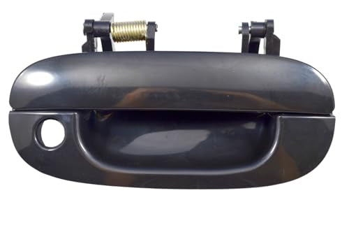 PT Auto Warehouse CH-3501S-FR - Outside Exterior Outer Door Handle, Smooth Black - Passenger Side