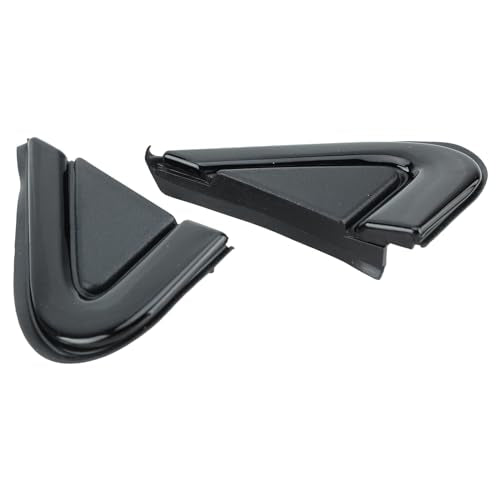 GoaMotors Left Driver & Right Passenger Side Door Mirror Flag Cover Molding Fit for Dodge Dart 2013-2016, Replaces #68083130AD, 68083131AD, 68083131AB, 68083131AC
