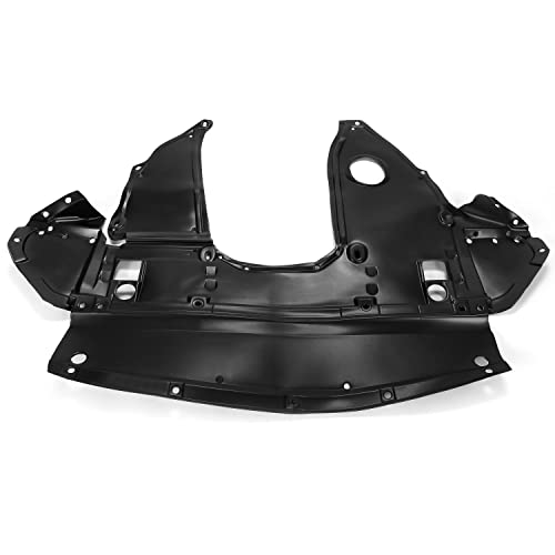 ALMULOO Engine Splash Shield Compatible with 2016-2023 Nissan Maxima 3.5L 2016-2018 Nissan Altima 2.5L 3.5L Replacement for 75890-9HS0A NI1228164 Plastic