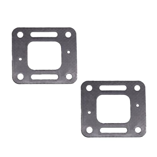 BH-Motor New Exhaust Manifold Gasket kit for Mercruiser 5.0 mpi 5.7 350 Mag Riser Block V8 Replace # 39880