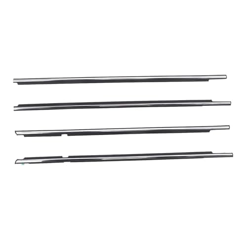 4 Window Seal Strip Car for and GX470, Prado Door Window Moulding Trim Weatherstrip Seal Belt 75722 60080 for Prado 120 Series 2003 to 2009