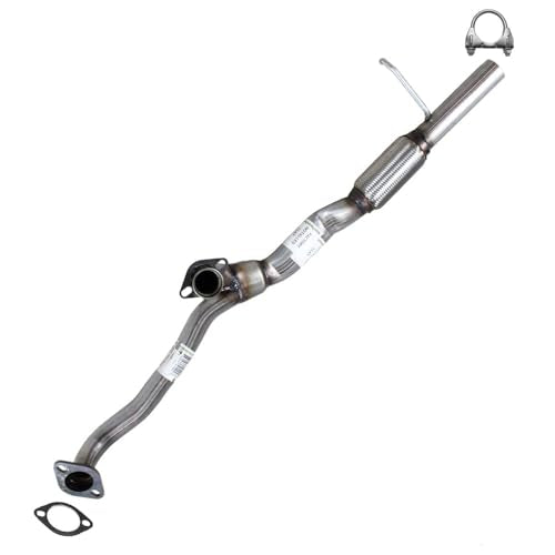 Northeastern Exhaust | Stainless Steel Front Flex Exhaust Y-Pipe Compatible for Ford Explorer 2011-2019 3.5L | Free Gasket and Clamp Included | Automotive Replacement Part