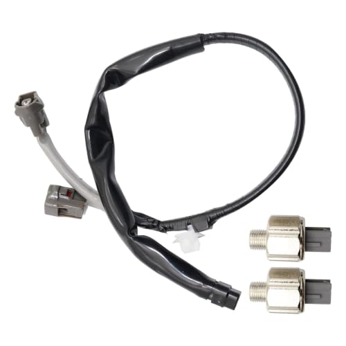 FZJDSD 2pcs Engine Knock Sensor with Harness 8221934010 Compatible with Toyota 4runner 1995-2002 T100 1995-1998 Tacoma 1995-2004 Tundra 2000 2001 2002 3.4L V6 Replace 82219-34010