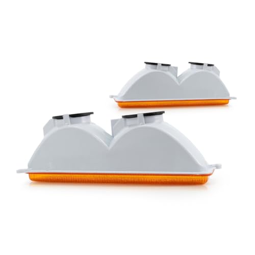 CarLights360 For 1997-2001 Jeep Cherokee Pair Park/Signal Lights Driver and Passenger Side Unitpark/signal combination CH2520127 CH2521127-replaces 55055143 55055142