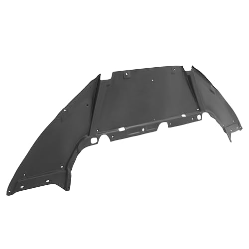 ALMULOO Front Lower Engine Splash Shield Compatible with 2012 2013 2014 Ford Focus SE/SEL/Titanium 4-Door S/Hatchback/Sedan 2015-2018 Ford Focus Electric Replacement for FO1228119 Under Cover Guard
