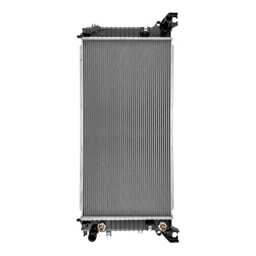 Torchbeam Replacement Engine Radiator for 2016-2018 Silverado 1500 5.3L, 2016-2018 Sierra 1500 5.3L, 2016-2017 Tahoe, 2016-2017 Suburban, Transmission Oil Cooler Included CU13723