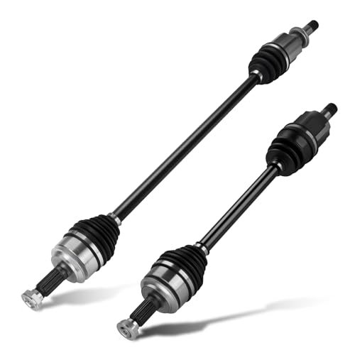 Pair (2) Front CV Axle Shaft Assembly (Automatic CVT Transmission Only) Fit for Honda Civic (ONLY for FWD) 2.0L L4 2016 2017 2018 2019 2020 2021, Left Driver and Right Passenger Side