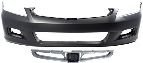 Garage-Pro Bumper Cover KIT Compatible with Honda Accord 2006-2007 Front