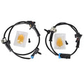 ABS Sensor Front Left Right Compatible for Chevy Silverado/Express/Suburban/Tahoe & GMC Sierra/Savana/Yukon XL & Cadillac Escalade 4.3L 4.8L 5.3L 5.7L 6.0L ABS Wheel Speed Sensor Replace#19181873