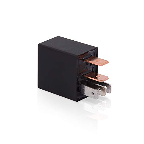 EHDIS 5 Pin Relay 12V 30A SPDT Multi-Purpose Relay Heavy Duty Standard Relay Kit Pack of 2 Model JD1914-12V-30A