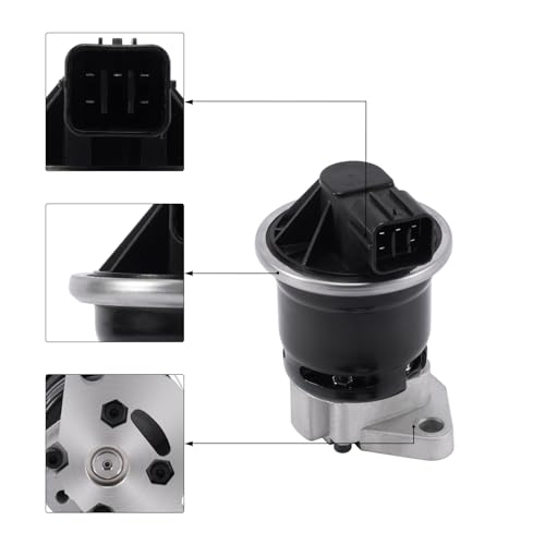 AULINK EGV576 EGR Valve (1.7L L4 Only) For Acura 2001-2005 EL,Honda 2001-2005 Civic DX EX GX HX LX,2004-2005 Value Package,2002-2005 Si Coupe,18011PLMA00 18011PLMA01