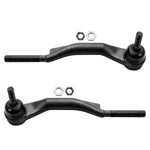 Detroit Axle - Front Rack and Pinion Kit for 2003-2009 Chevrolet Trailblazer GMC Envoy 2004 2005 2006 2007 2008, Power Steering Rack and Pinion 2 Outer Tie Rods Replacement
