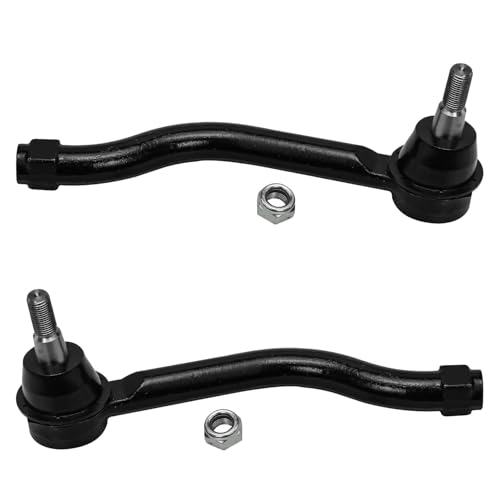 Detroit Axle - Front Rack and Pinion Kit for 2009 2010 2011 2012 2013 2014 Nissan Maxima, Hydraulic Power Steering Rack and Pinion Assembly Outer Tie Rods Replacement