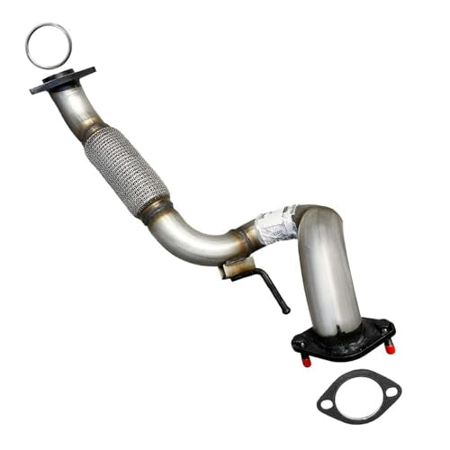 Exhaust Front Flex Pipe Compatible for 2008-2013 Nissan Rogue 2.5L | Stainless Steel | Northeastern Exhaust | Free Gaskets Included | Direct-Fit Replacement