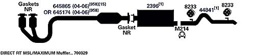 AP Exhaust Products 44841 Exhaust Tail Pipe
