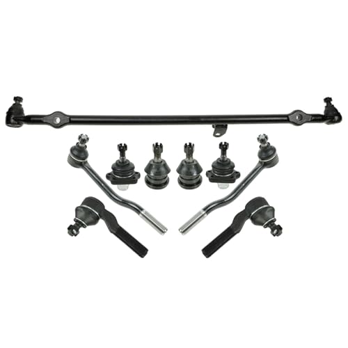 TRQ Front Steering and Suspension Kit 9 Piece for Nissan