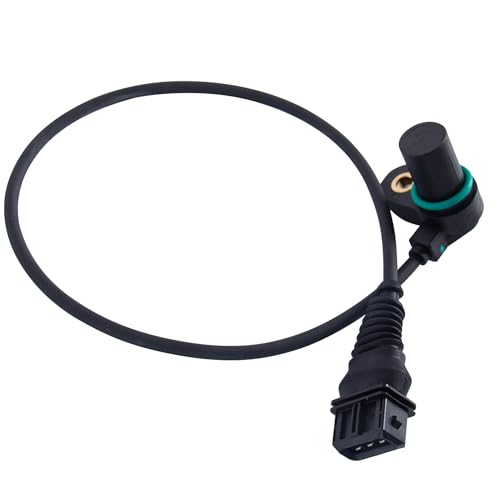 EVERESTWAY 2PCS Camshaft Position Sensor and 1PC Crankshaft Position Sensor Compatible for BMW X3 X5 Z4 Z3 325i 330i Replace 12147539165 12141438082 12141709616