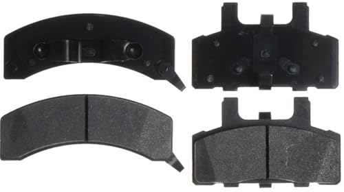 ACDelco Silver Front Brake Pad Set 14D369MX | GM 19286027 Semi-Metallic Front Brake Pads for Select Cadillac, Chevy, Chevrolet, GMC, Dodge, and more