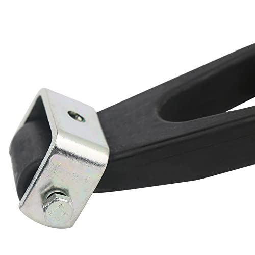 Hood Latch Strap with Catch Bracket Kit 2 Pack Compatible with Kenworth T300 T600 T800 W900, Peterbilt 357 367 377 378 379 388 389 1987-2011 Truck Hood Parts Replaces 23-13857 L56-0001 HLK1035
