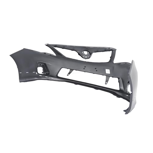 FitParts Compatible With Front Bumper Cover 2011-2013 Toyota Corolla S XRS Sedan 11-13. New, Primed and Ready for Paint. With Fog Light Holes. TO1000373 5211903902 2012