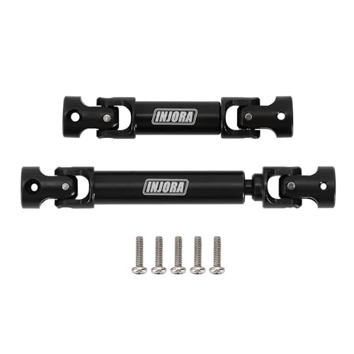 INJORA Steel D-Shaped Hole Drive Shaft for 1/18 TRX4M Defender Bronco