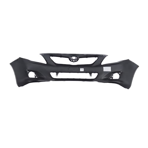 FitParts Compatible With Front Bumper Cover 2009-2010 Toyota Corolla Base CE LE XLE Sedan 09-10. New, Primed and Ready for Paint. With Fog Light Holes. TO1000343 5211902990