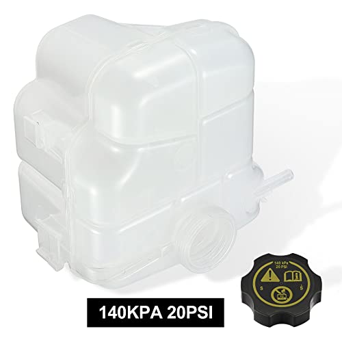 EVIL ENERGY Coolant Reservoir Tank, Compatible with 2010-2016 Chevy Cruze 2012-2014 Orlando 2016-2019 Buick Cascada 2012-2017 Verano, Replacement for 603-383 13465094