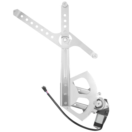 Front Driver Side Power Window Regulator with Motor for Chevy GMC Suburban C1500 C2500 K1500 K2500, Tahoe Blazer Yukon, C3500 K3500 1992 1993 1994 1995 1996 1997 1998 1999 2000 2001 2002, Left
