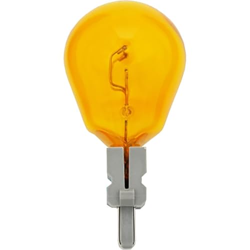 SYLVANIA - 4157NA Long Life Miniature - Amber Bulb, Ideal for Parking, Side Marker, and Turn Signal Applications (Contains 2 Bulbs)