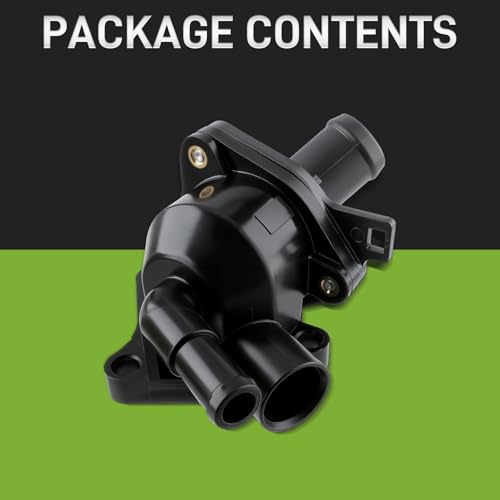 CARBBIA 19320-RAA-A01 Engine Coolant Thermostat Housing Compatible with Honda Civic 2.0L 2006-2011 Compatible with Civic 2.4L 2012-2015 Compatible with CR-V 2.4L 2007-2014 19320-RAA-A02 19320-R40-A01