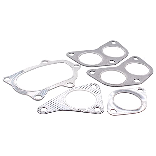 NewYall Up and Down Pipe Exhaust Manifold Gasket Kit