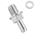 MLAHUIER PCV Valve with Gasket, PCV Valve Kit Replacement OEM#17130-PND-A01 17130-RBB-A01, Crankcase Ventilation Valve Compatible with Honda CRV Accord Element Civic Acura ILX RSX NSX(Silver)
