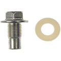 Dorman 65147 Oil Drain Plug Pilot Point 1/2-20, Head Size 9/16 In. Compatible with Select Models