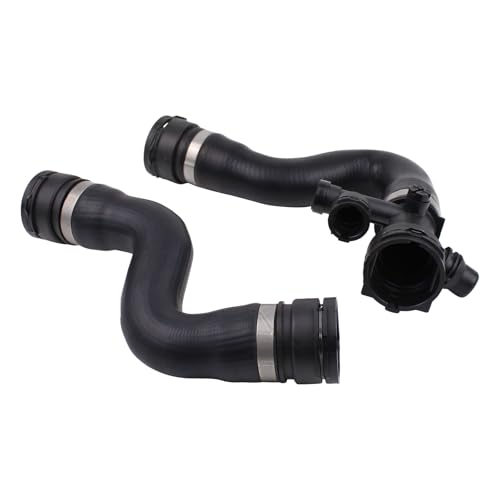 DriveFix Radiator Coolant Upper Lower Overflow Hose Thermostat to Cylinder Head Pipe for BMW X3 3.0 2007-2010