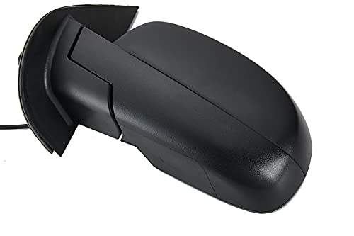 ZAPOSTS Side View Mirror Replacement Fit for 07-13 for Chevy Silverado 1500 2500 HD 3500 HD for GMC Sierra 1500 2500 for GMC Yukon/Yukon XL 1500 Power Heated Manual Folding Driver Side Mirror.